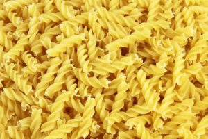 pasta, rotini, raw